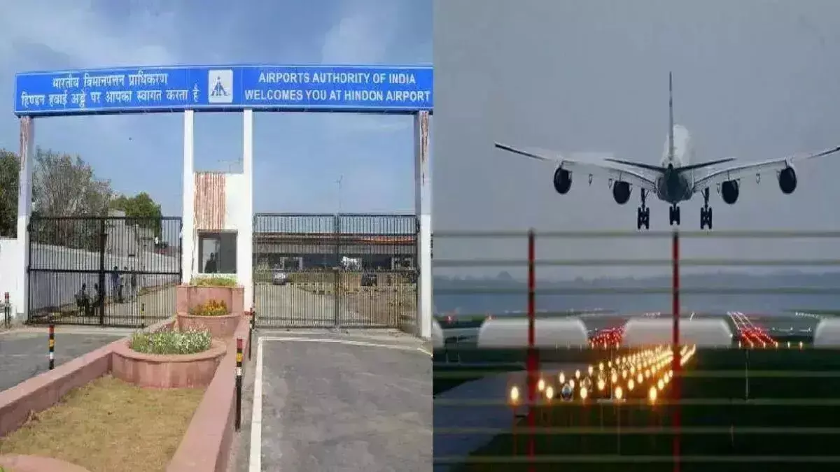 हिंडन एयरपोर्ट से जल्द तीन और शहरों के लिए विमान सेवा मिलेगी
