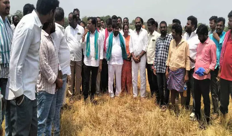 जगदीश रेड्डी ने तेलंगाना में कृषि संकट के लिए कांग्रेस सरकार को जिम्मेदार ठहराया