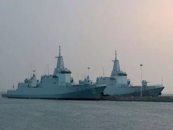 ताइवान ने देश भर में पांच चीनी नौसैनिक जहाजों, चार सैन्य विमानों का पता लगाया