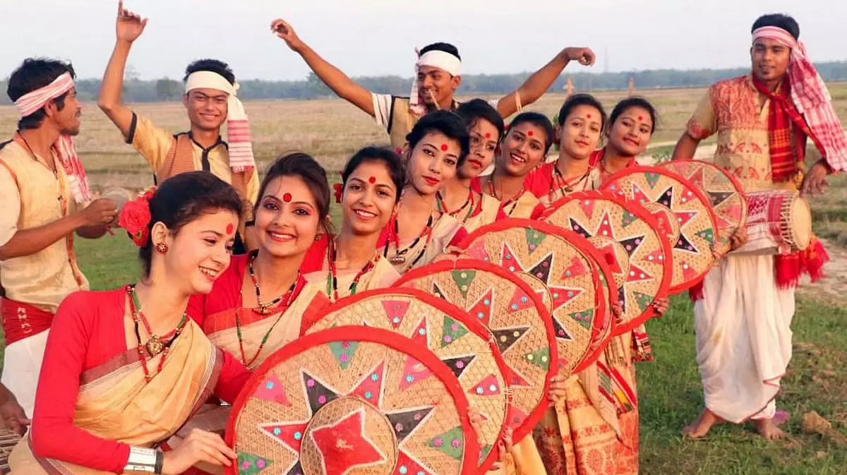 लखीमपुर जिले में रोंगाली बिहू उत्सव की रजत जयंती वर्ष मनाने की जोरदार तैयारी चल रही