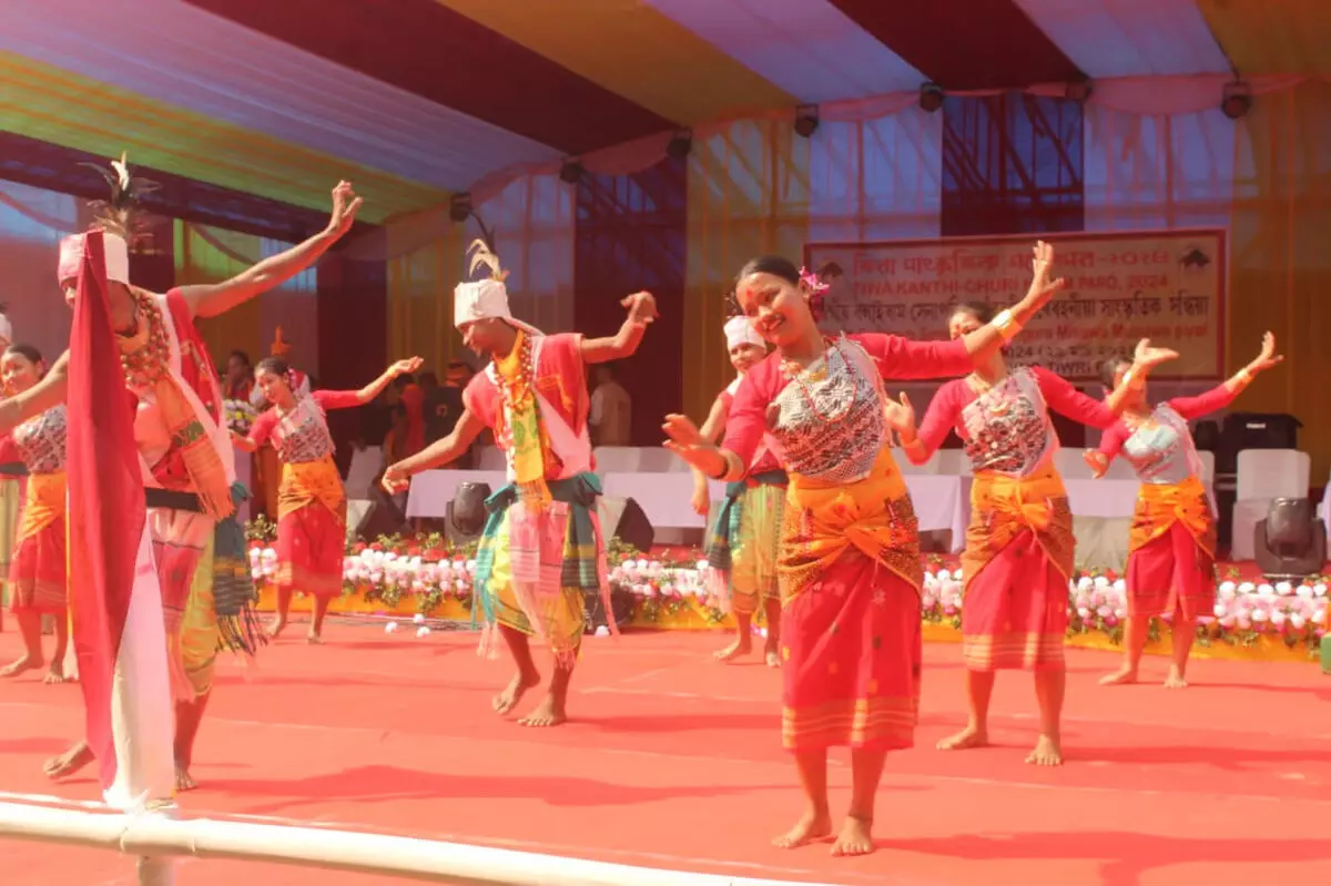 असम मोरीगांव में तिवा सांस्कृतिक उत्सव की शुरुआत