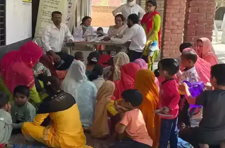 पीएचसी काजला में महिलाओं एवं स्कूली बच्चों के लिए चिकित्सा शिविरों का आयोजन हुआ