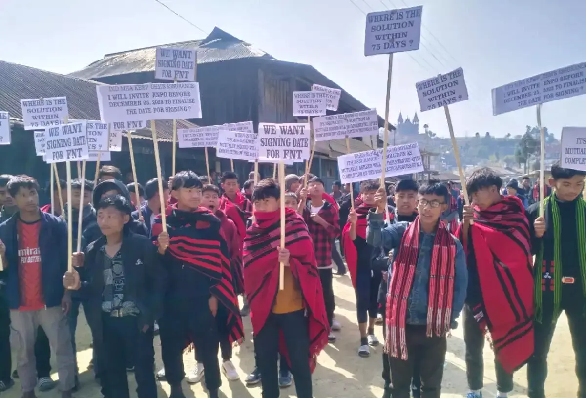 पूर्वी नागालैंड ने सीमांत क्षेत्र की मांग पर चुनाव बहिष्कार की पुष्टि की