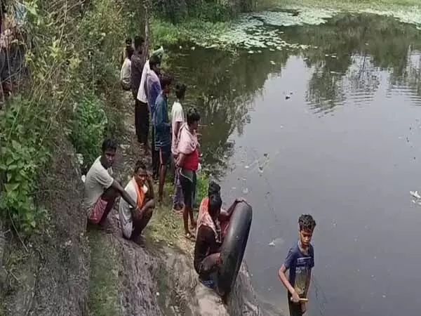 तालाब में डूबने से युवक की मौत