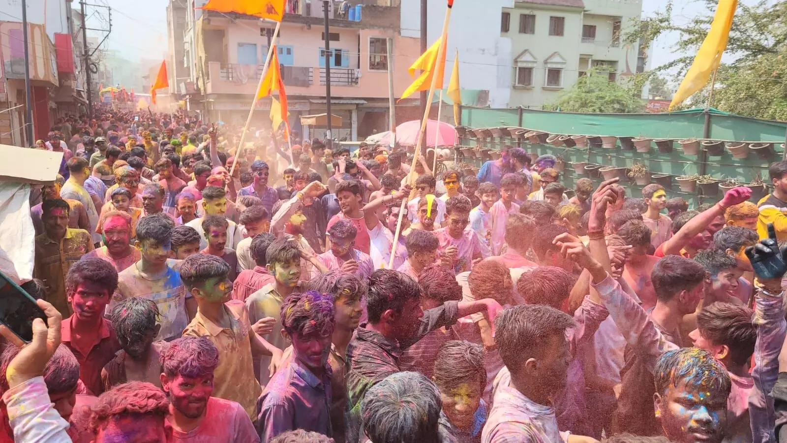रंग पंचमी के रंगारंग पर्व पर सर्व हिंदू समाजजनों की निकली ऐतिहासिक फाग उत्सव यात्रा