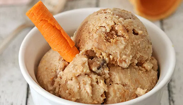 रेसिपी- स्वास्थ्यवर्धक और डेयरी मुक्त पीनट बटर कुकी आटा आइसक्रीम