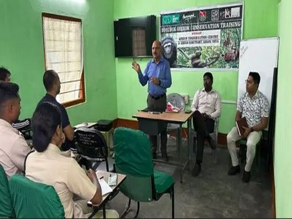 असम वन विभाग, आरण्यक ने हूलॉक गिब्बन संरक्षण पर प्रशिक्षण कार्यक्रम शुरू किया