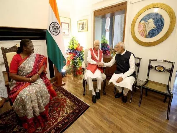 राष्ट्रपति मुर्मू द्वारा लालकृष्ण आडवाणी को भारत रत्न प्रदान किए जाने पर पीएम मोदी ने कह - यह बहुत खास है