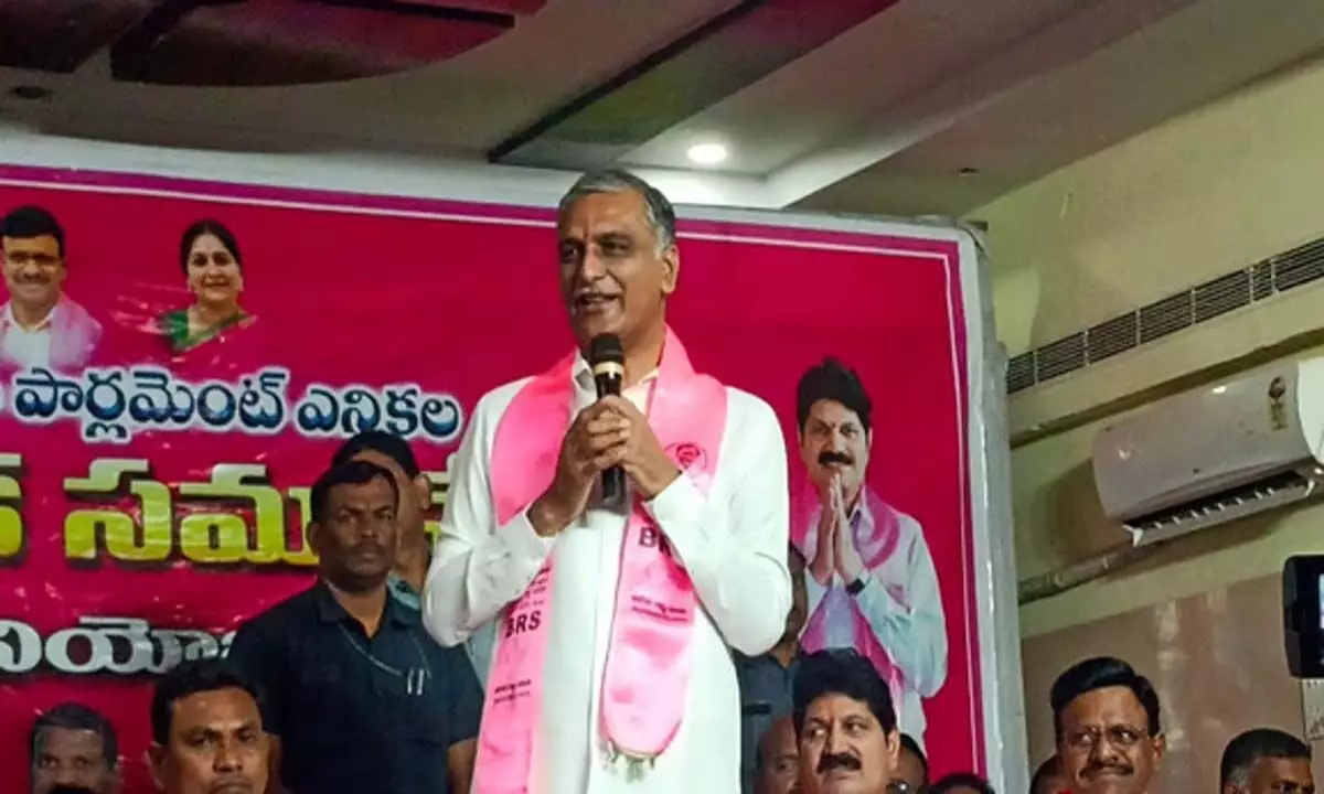 तेलंगाना के मुख्यमंत्री रायथु बंधु योजना वापस ले सकते हैं, बीआरएस नेता हरीश राव