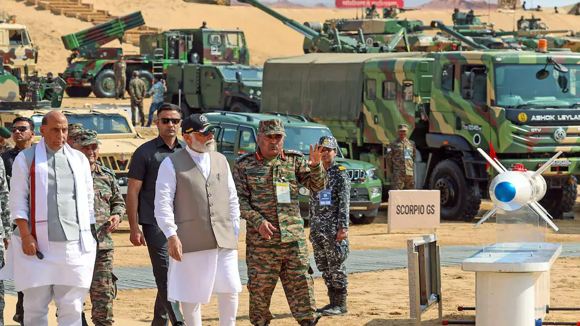 भारत का रक्षा निर्यात पहली बार 21,000 करोड़ रुपये के आंकड़े को पार कर गया