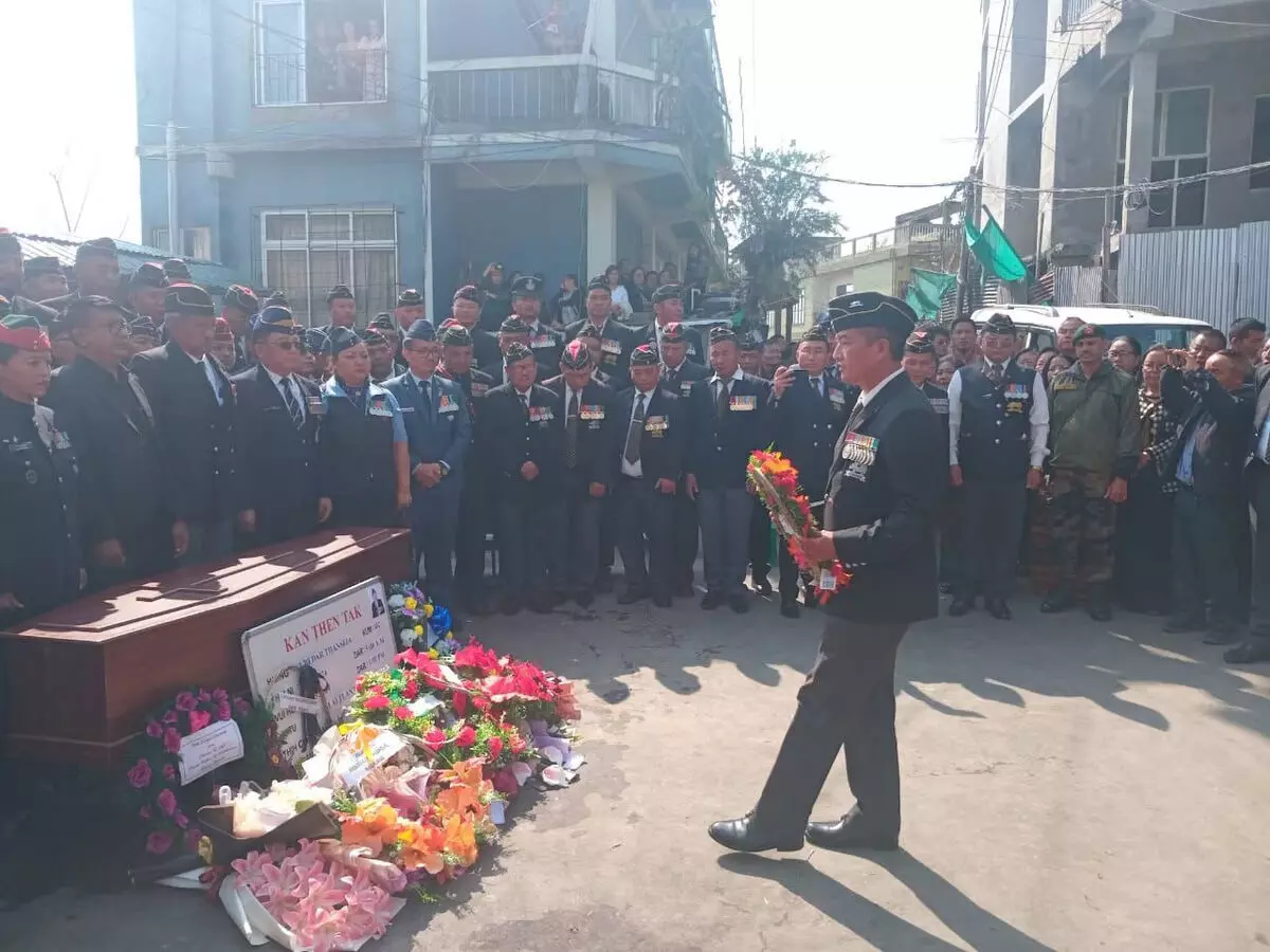 द्वितीय विश्व युद्ध के नायक सूबेदार थानसिया का 102 वर्ष की आयु में निधन