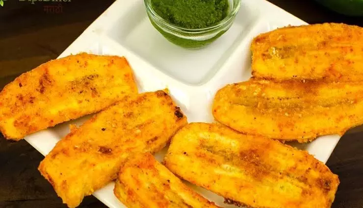 रेसिपी- लोकप्रिय भारतीय साइड डिश कच्या केलिचे काप