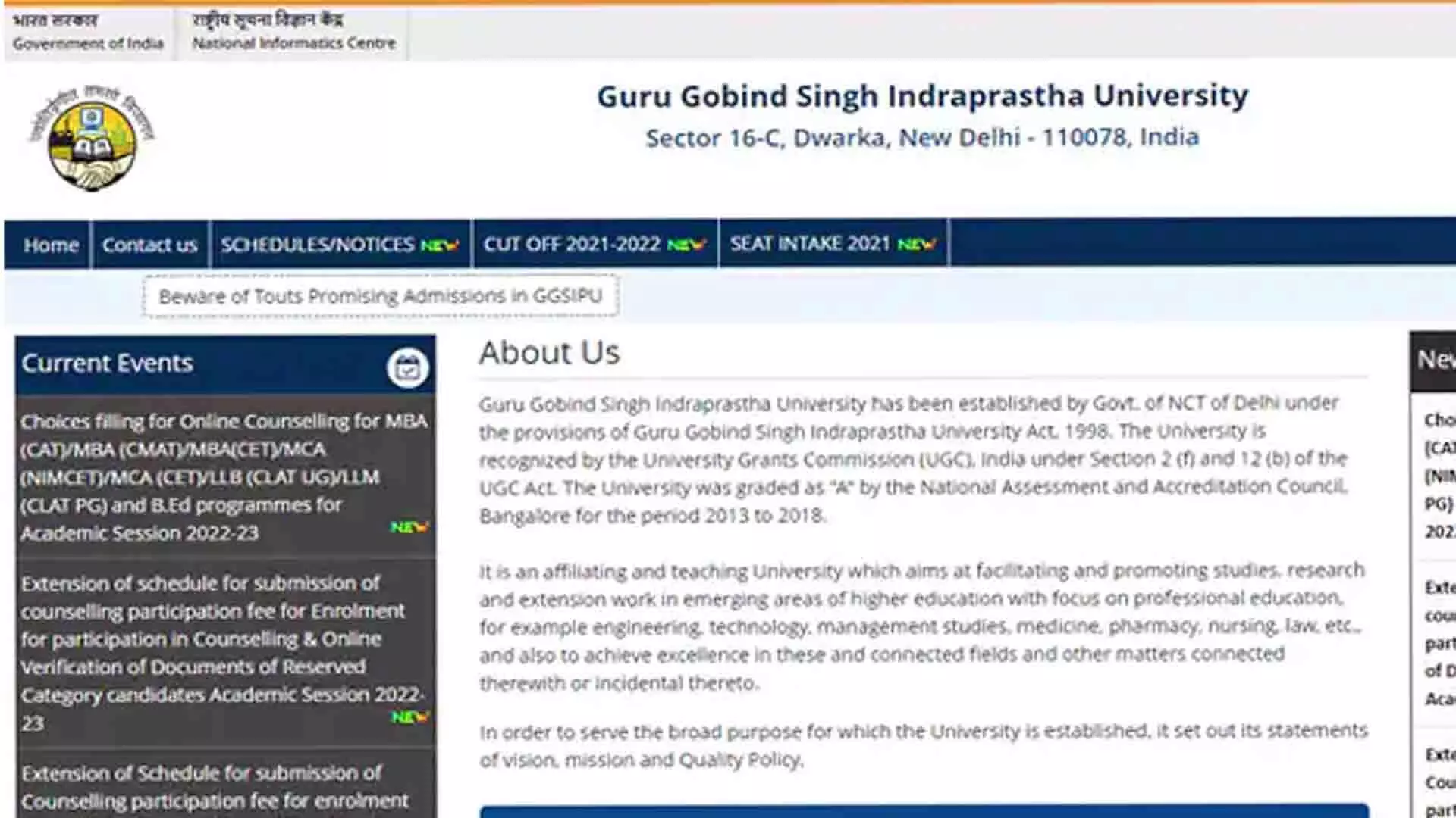 जीजीएसआईपीयू: इंद्रप्रस्थ विश्वविद्यालय में प्रवेश के लिए पंजीकरण तिथियां बढ़ाई गईं