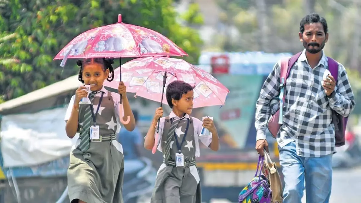 राज्य आपदा प्रबंधन प्राधिकरण ने 2 अप्रैल को 10 मंडलों के लिए हीटवेव का अनुमान लगाया