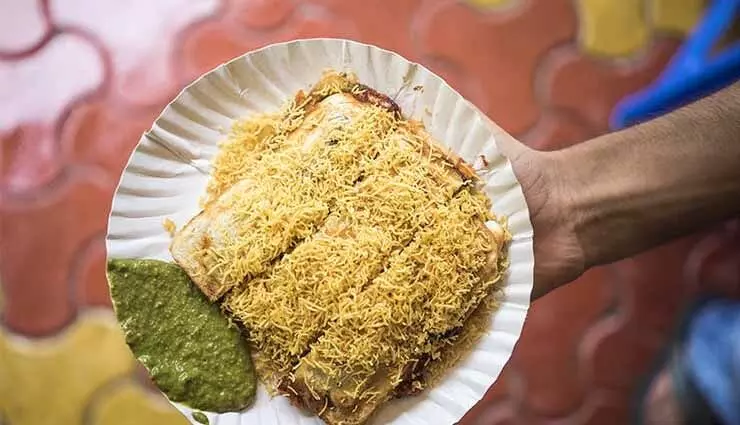 रेसिपी- लोकप्रिय भारतीय चाट सेव पुरी ग्रिल सैंडविच