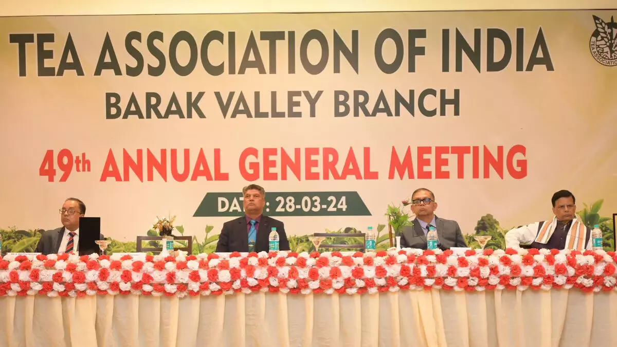 टी एसोसिएशन ऑफ इंडिया बराक वैली शाखा की 49वीं वार्षिक आम बैठक  एजीएम कछार क्लब में आयोजित