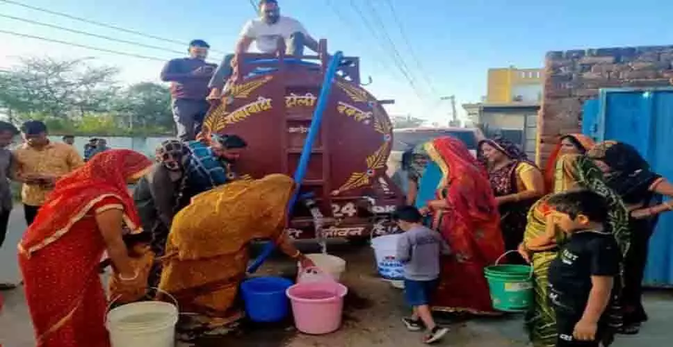 गर्मी शुरू होते ही शहरवासी पेयजल संकट से हुए परेशान