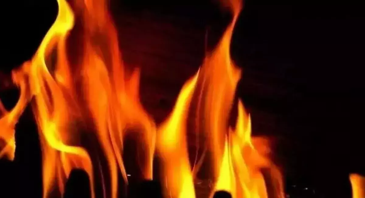 दुलियाजान में भीषण आग ने व्यावसायिक प्रतिष्ठान को तबाह कर दिया