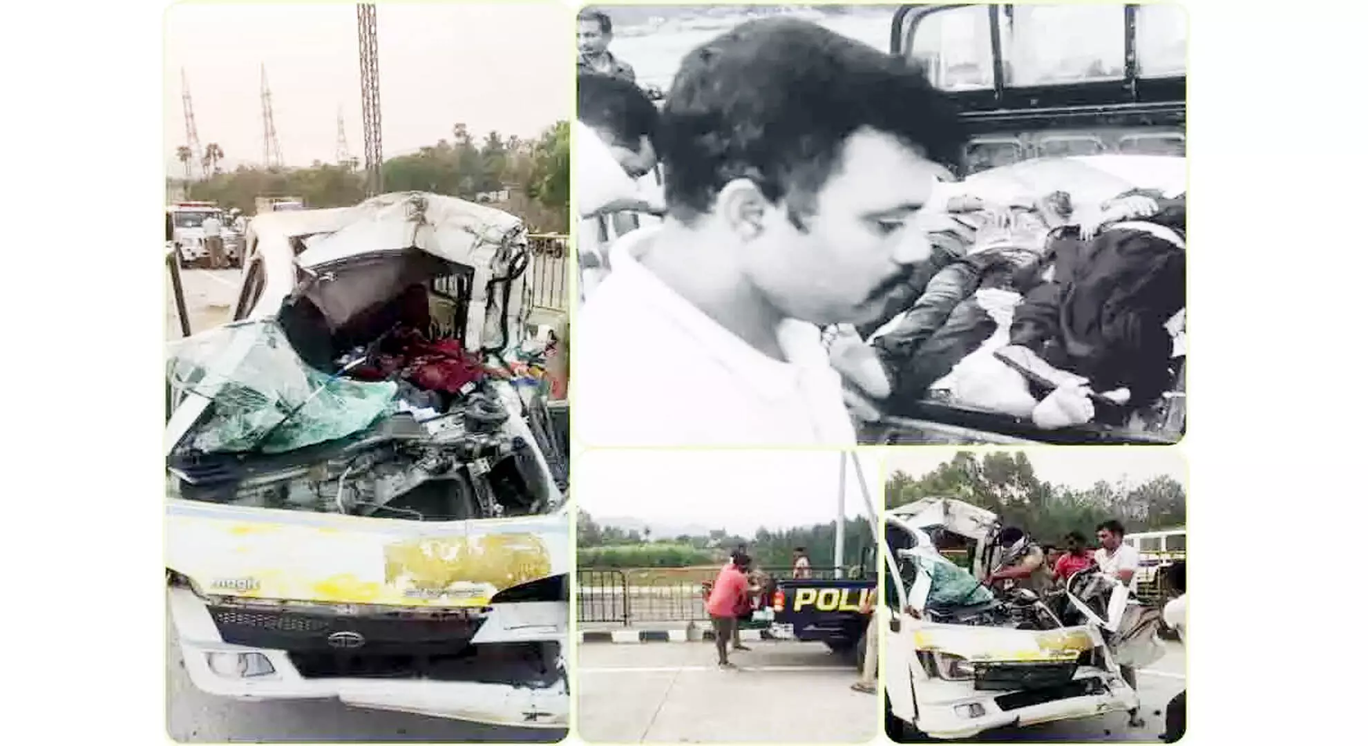 पेंडूर में लॉरी और टाटा एसी वैन की टक्कर में तीन की मौत हो गई और 10 घायल हो गए