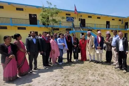 नेपाल के खोतांग में भारत की वित्तीय सहायता से निर्मित स्कूल और छात्रावास का किया उद्घाटन