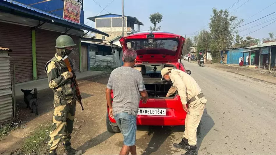 मणिपुर पुलिस ने राज्यव्यापी कार्रवाई में 189 लोगों को हिरासत में लिया