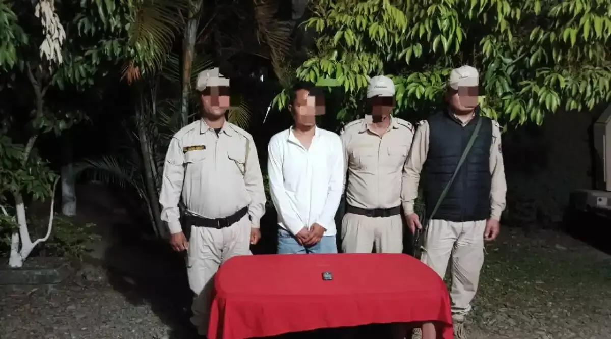 मणिपुर हथियार और बारूद जब्त, इंफाल में केसीपी-एन कैडर को पकड़ा गया