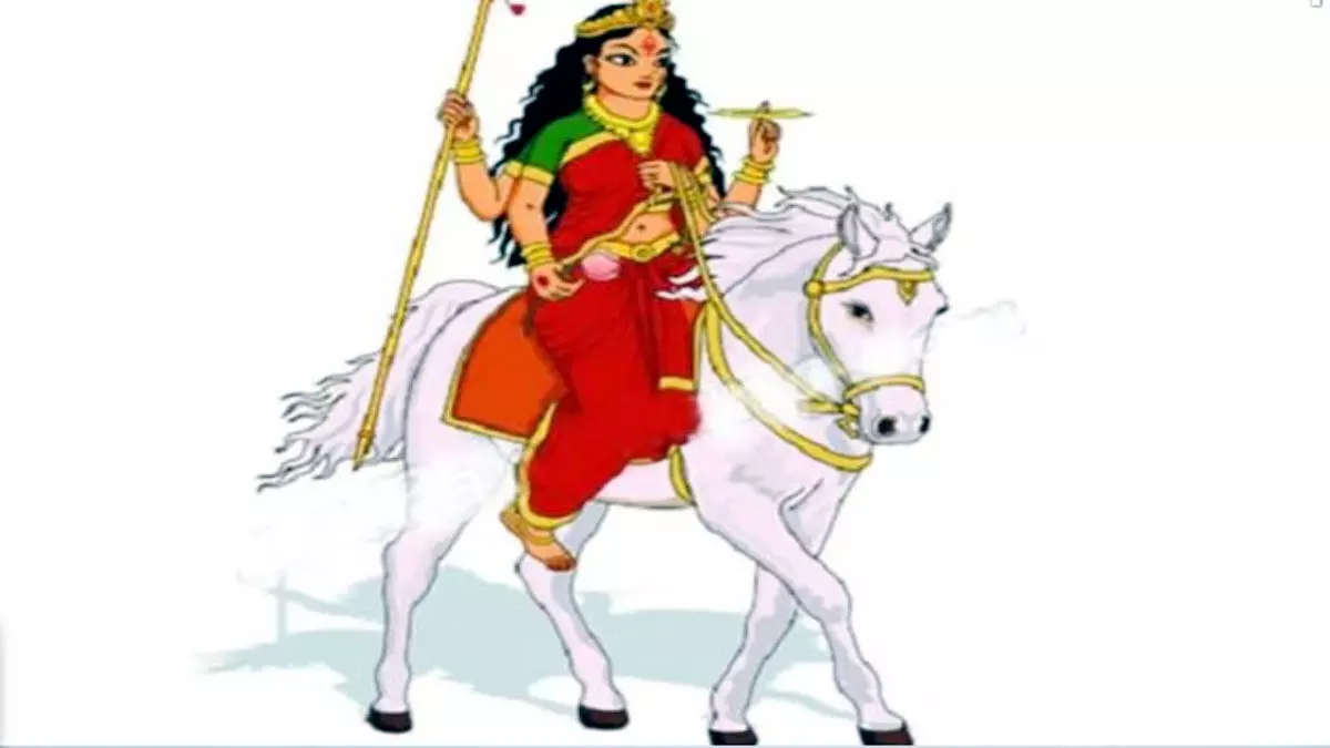 9 अप्रैल से शुरू हो रहे हैं चैत्र नवरात्र , घोड़े पर सवार होकर आ रहीं मां दुर्गा