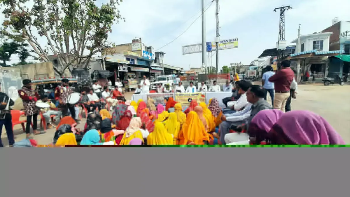 बैंड वादन के द्वारा दिया मतदान जागरूकता का संदेश