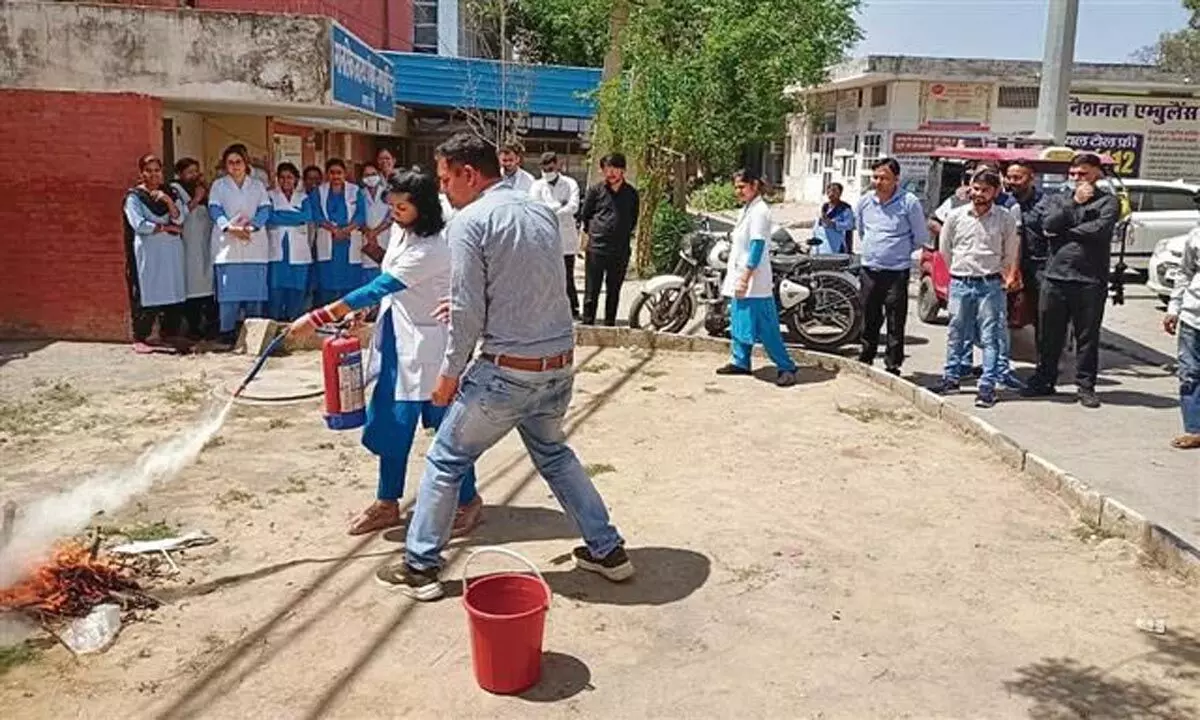 कुरूक्षेत्र के कई भोजनालयों में अग्नि सुरक्षा प्रणाली ख़राब