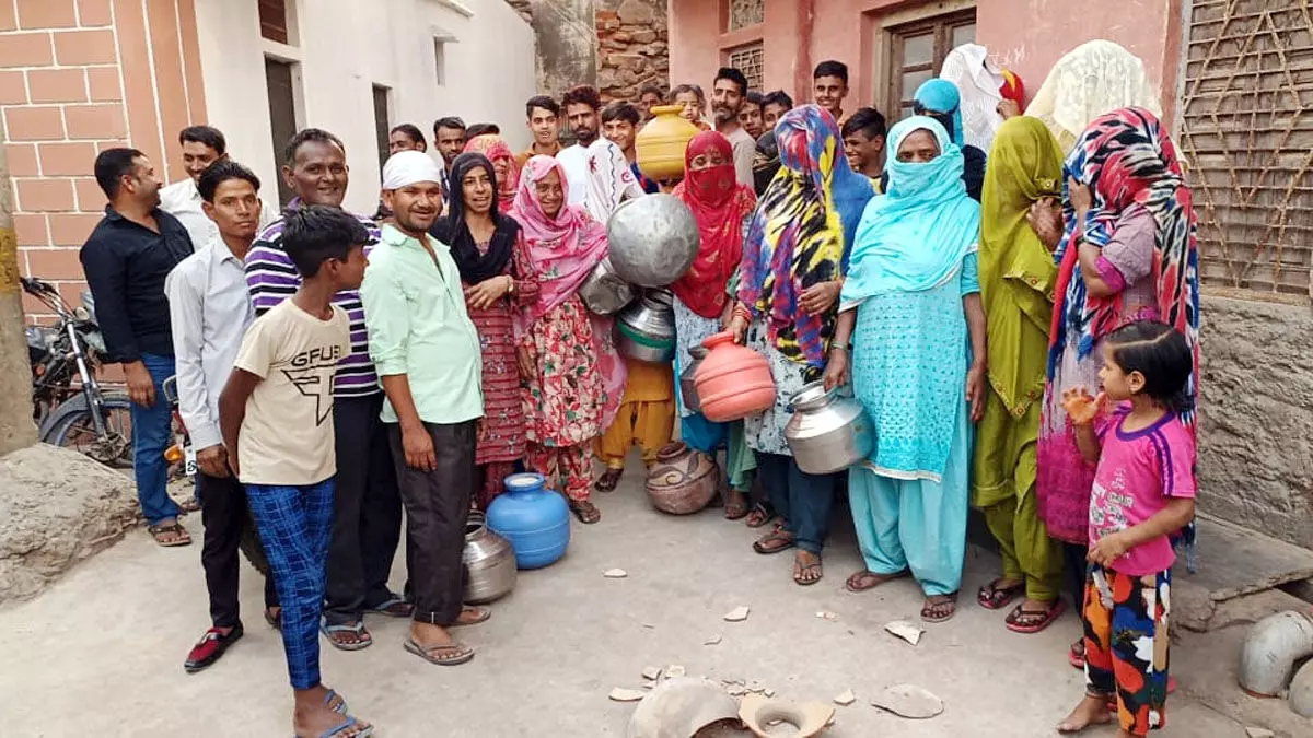 राजस्थान में गर्मी के साथ ही बढ़ने लगी पानी की किल्लत