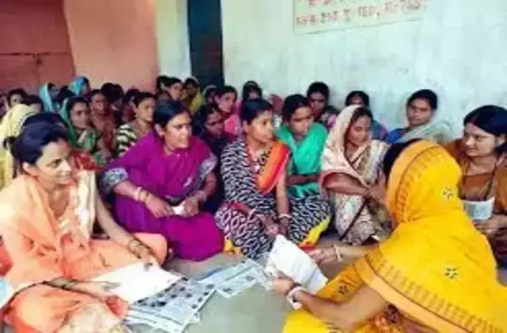 गीता श्री मंडप में आरोग्य भारती की ओर से हिंदू नववर्ष महिला सभा का आयोजन किया गया