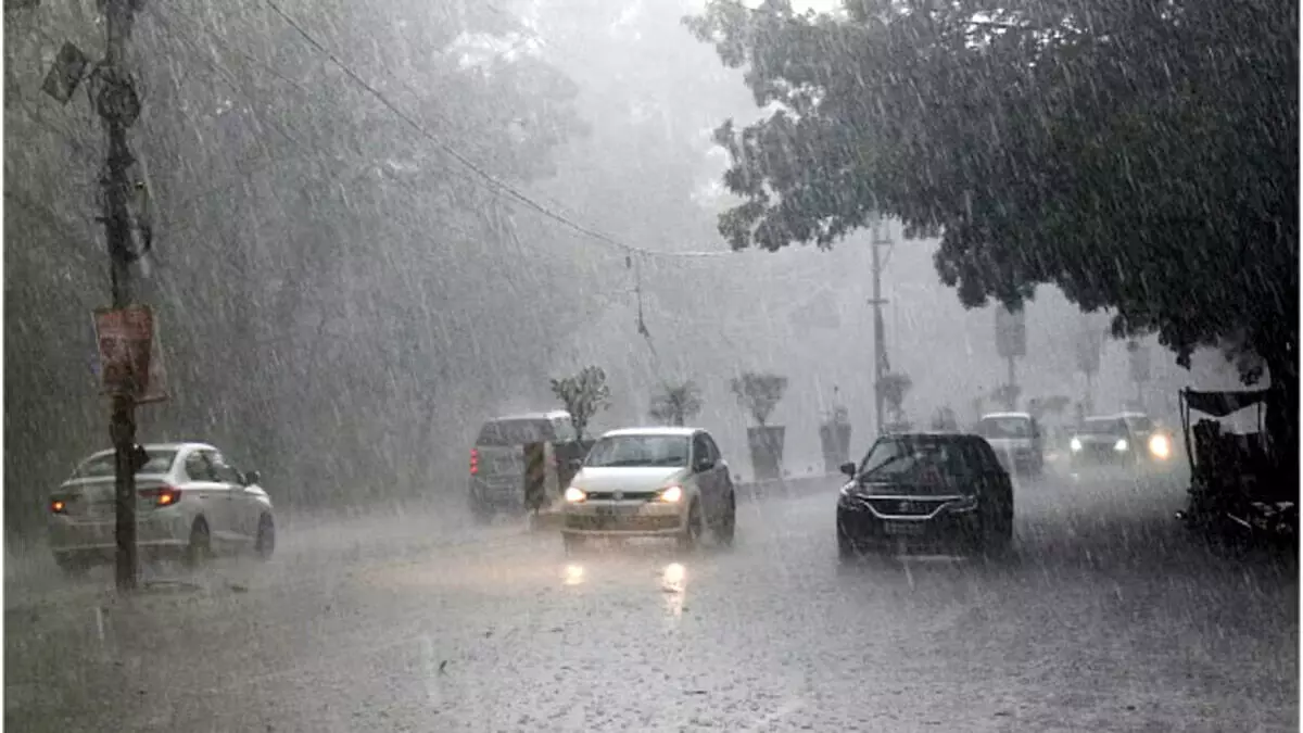 प्रदेश के कई जिलों में बारिश हुई, 11 अप्रैल तक  बारिश का अनुमान