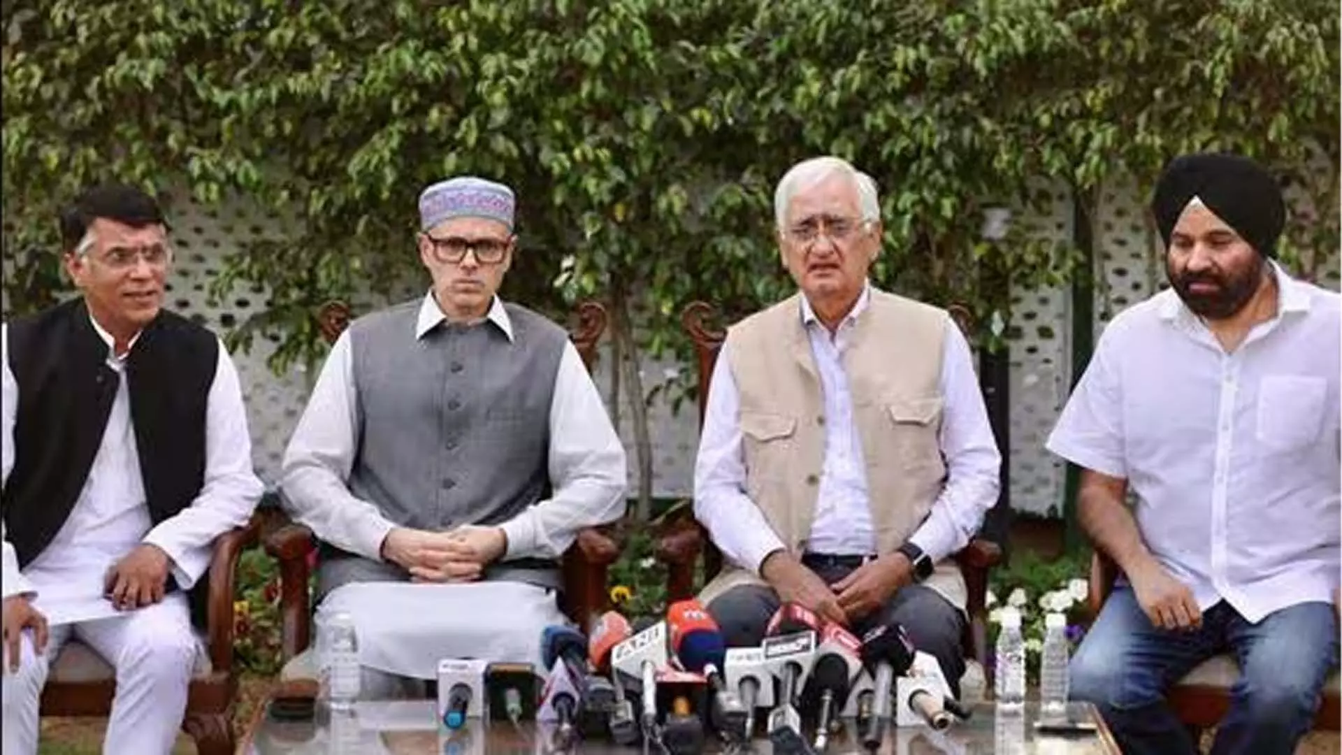 कांग्रेस, नेशनल कॉन्फ्रेंस ने जम्मू-कश्मीर, लद्दाख में लोकसभा चुनाव समझौते की घोषणा