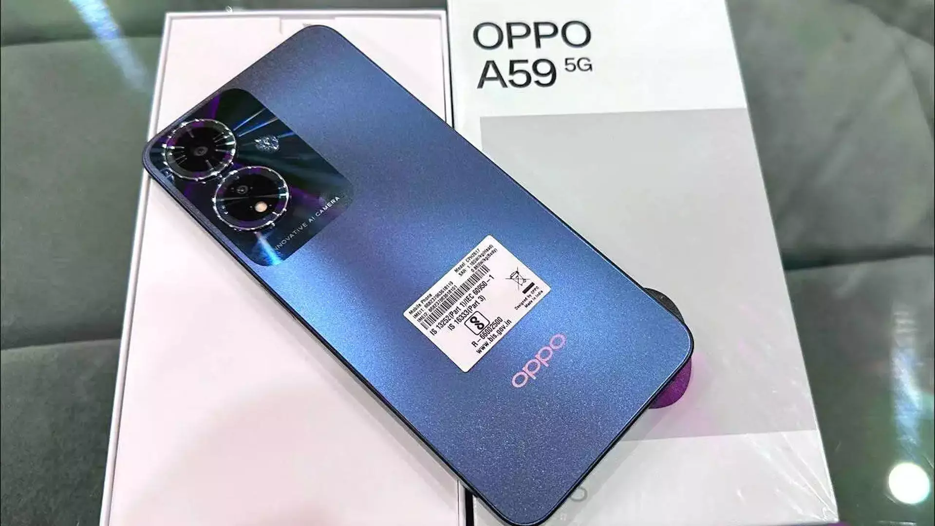 Oppo A59 5G: जबरदस्त स्मार्टफोन, कैमरा फोटोशूट वाला