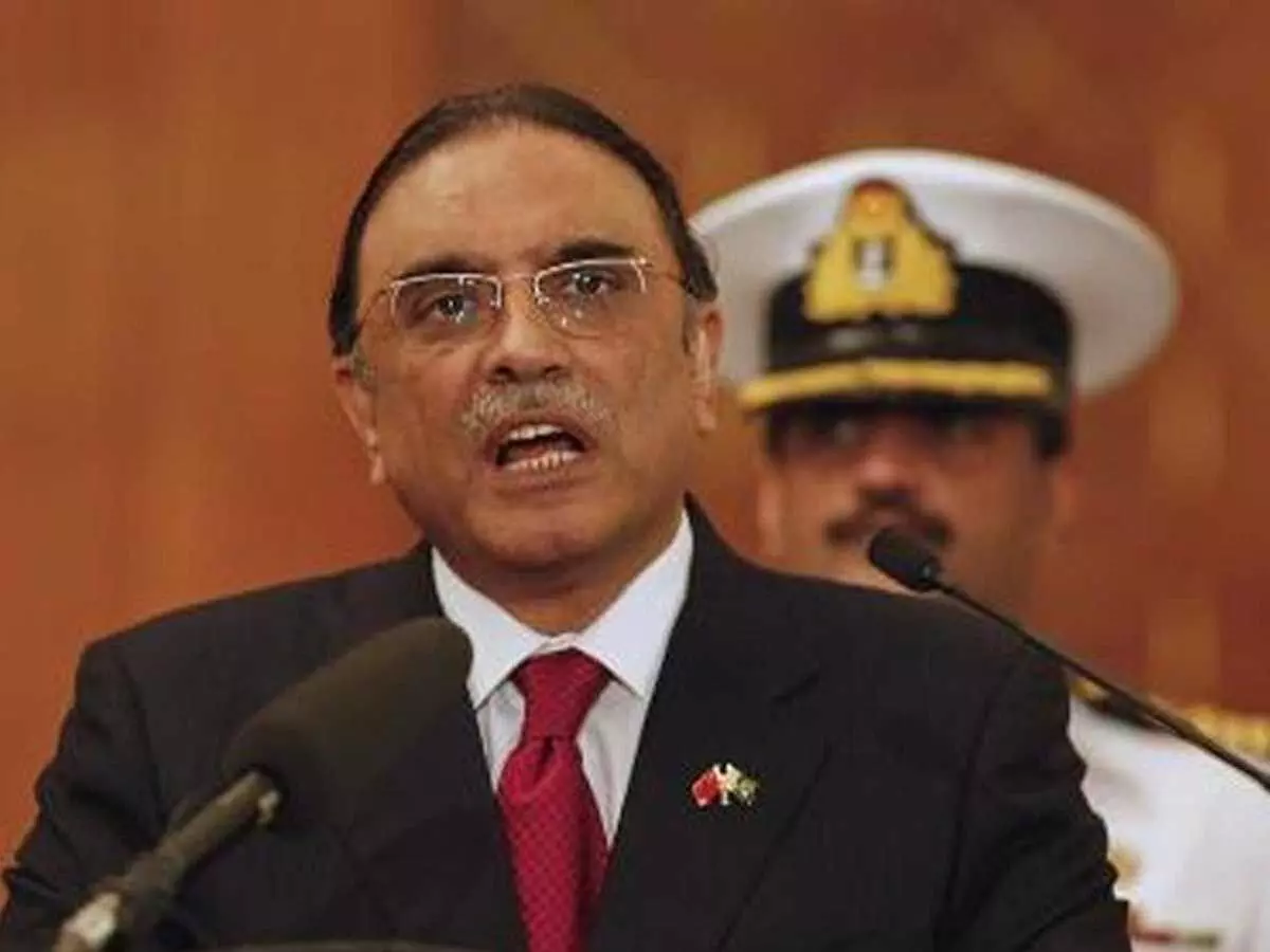 पाकिस्तान के राष्ट्रपति जरदारी 16 अप्रैल को संसद के संयुक्त सत्र को संबोधित करेंगे