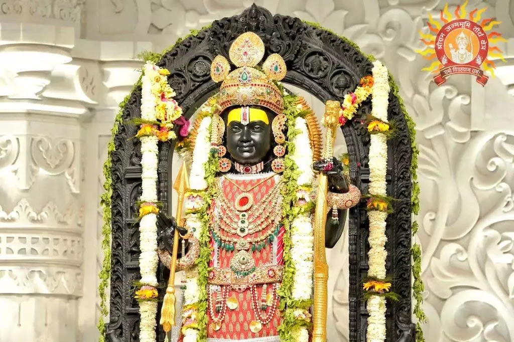 रामलला की मूर्ति की प्राण प्रतिष्ठा के बाद अयोध्या नवरात्रि उत्सव के लिए तैयार