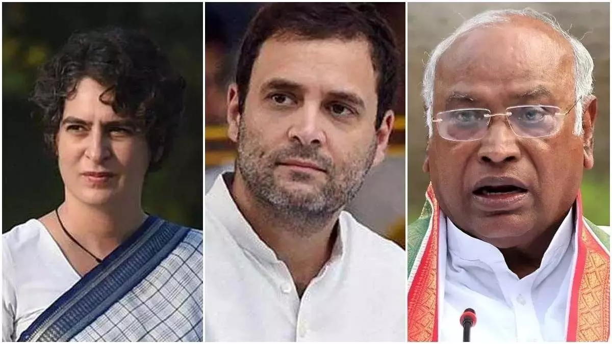 कांग्रेस नेता खड़गे, राहुल, प्रियंका ने दी नवरात्रि, गुड़ी पड़वा की शुभकामनाएं
