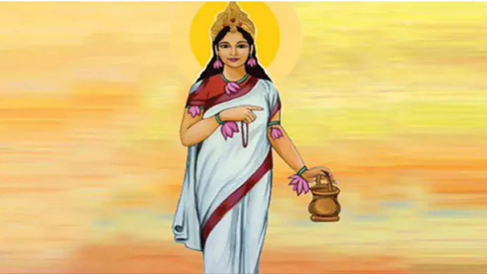 नवरात्रि के दूसरे दिन मां ब्रह्मचारिणी से आशीर्वाद लेने के लिए भक्तों की भीड़ मंदिरों में उमड़ी