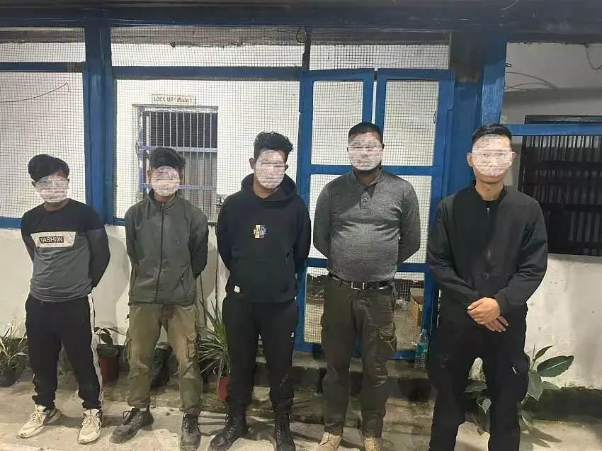 मणिपुर में अपहरण और जबरन वसूली के सात आरोपी गिरफ्तार