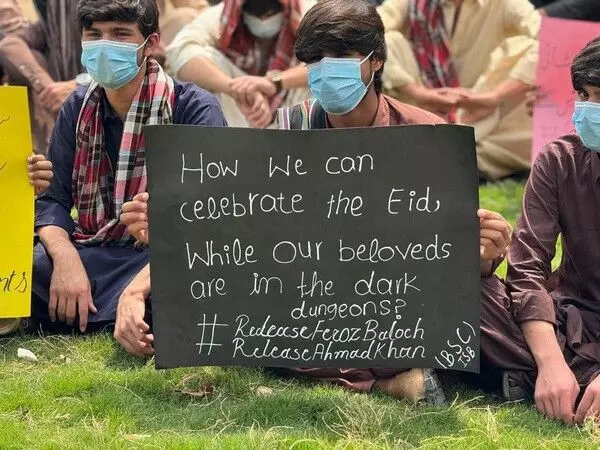 ईद के जश्न के बीच, बलूच ने जबरन गायब किए जाने की निंदा करने के लिए देशव्यापी विरोध प्रदर्शन किया