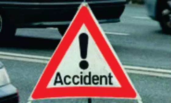 सड़क दुर्घटना में एक व्यक्ति की मौत