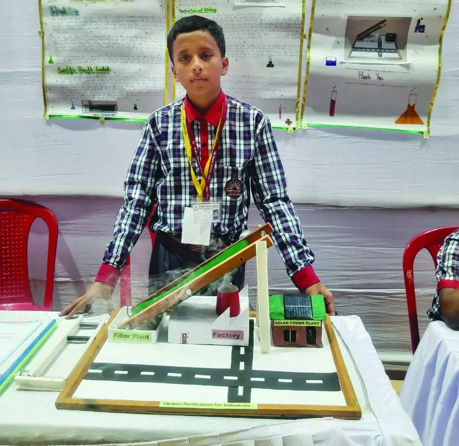 शिलांग के बच्चे ने विज्ञान प्रदर्शनी में उत्कृष्ट प्रदर्शन किया
