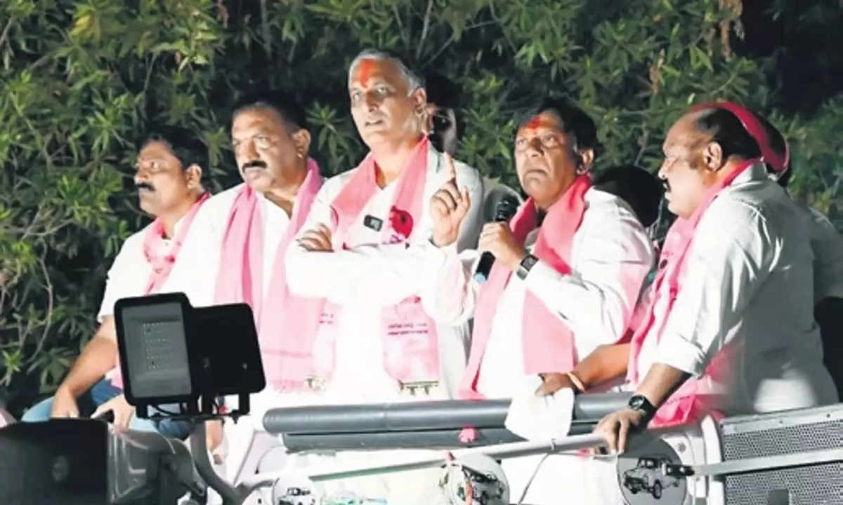रेवंत ने तेलंगाना में बीजेपी के पक्ष में कमजोर उम्मीदवार उतारे, बीआरएस नेता हरीश राव