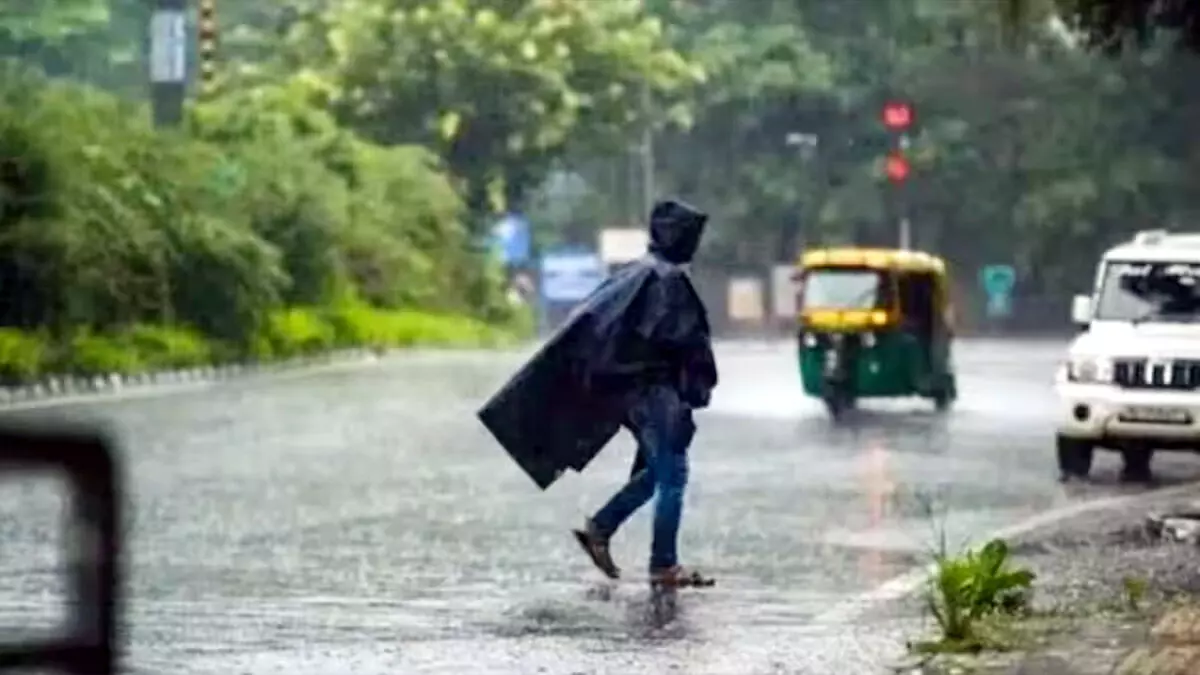 दिल्ली-एनसीआर में आज बारिश का येलो अलर्ट जारी