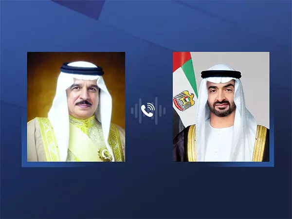 यूएई के राष्ट्रपति, बहरीन के राजा ने गाजा में क्षेत्रीय विकास, मानवीय संकट पर चर्चा की