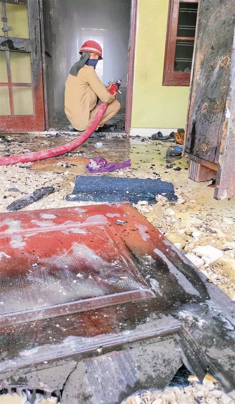 लुधियाना में घर में आग लगने से तीन साल की बच्ची की मौत