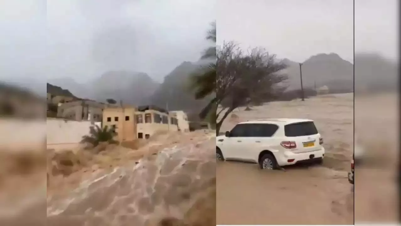 ओमान में अचानक आई बाढ़ से मची तबाही,17 की मौत