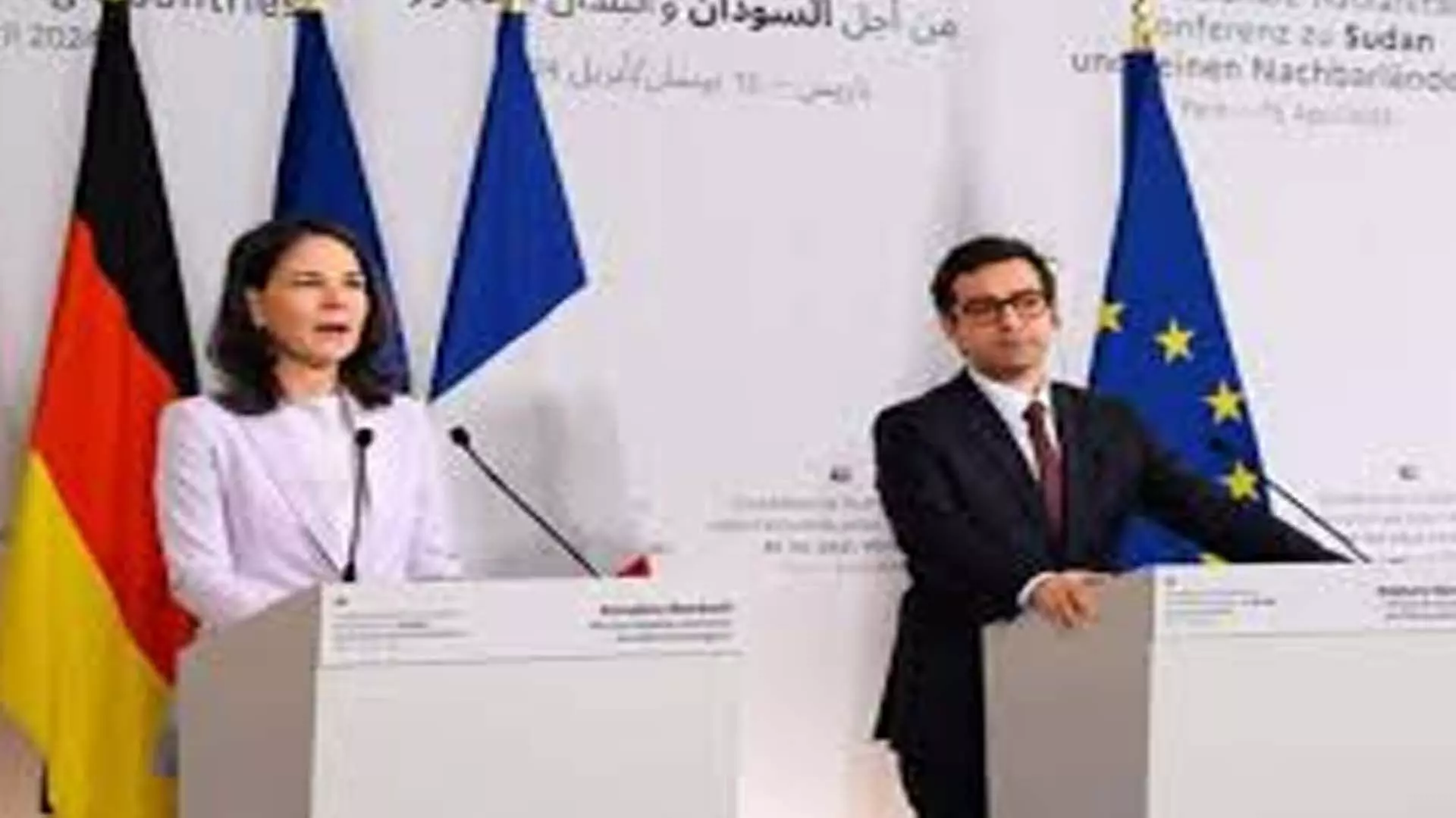 गृहयुद्ध बर्लिन, पेरिस ने सूडानी लोगों के लिए समर्थन का आह्वान किया