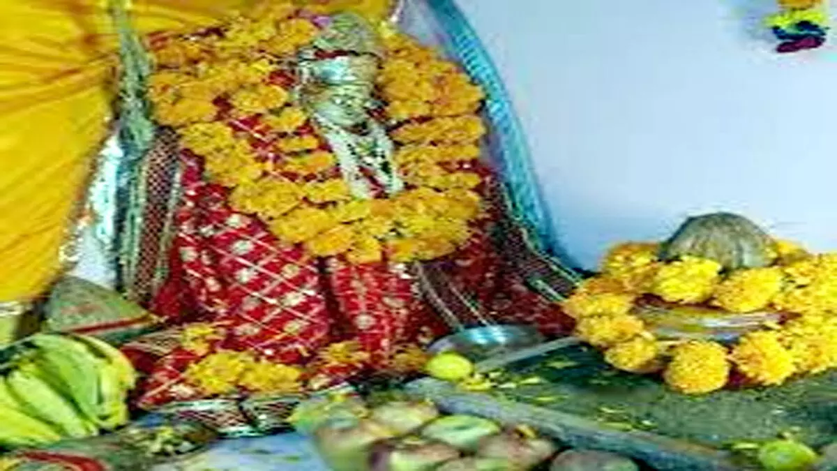 राजस्थान में चैत्र नवरात्रि मां अन्नपूर्णा के दर्शन करने पहुंचे श्रद्धालु