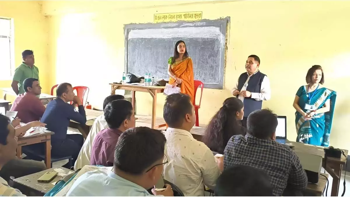 संसदीय चुनाव 2024: मतदान कर्मियों को सोनितपुर में प्रशिक्षण प्राप्त हुआ